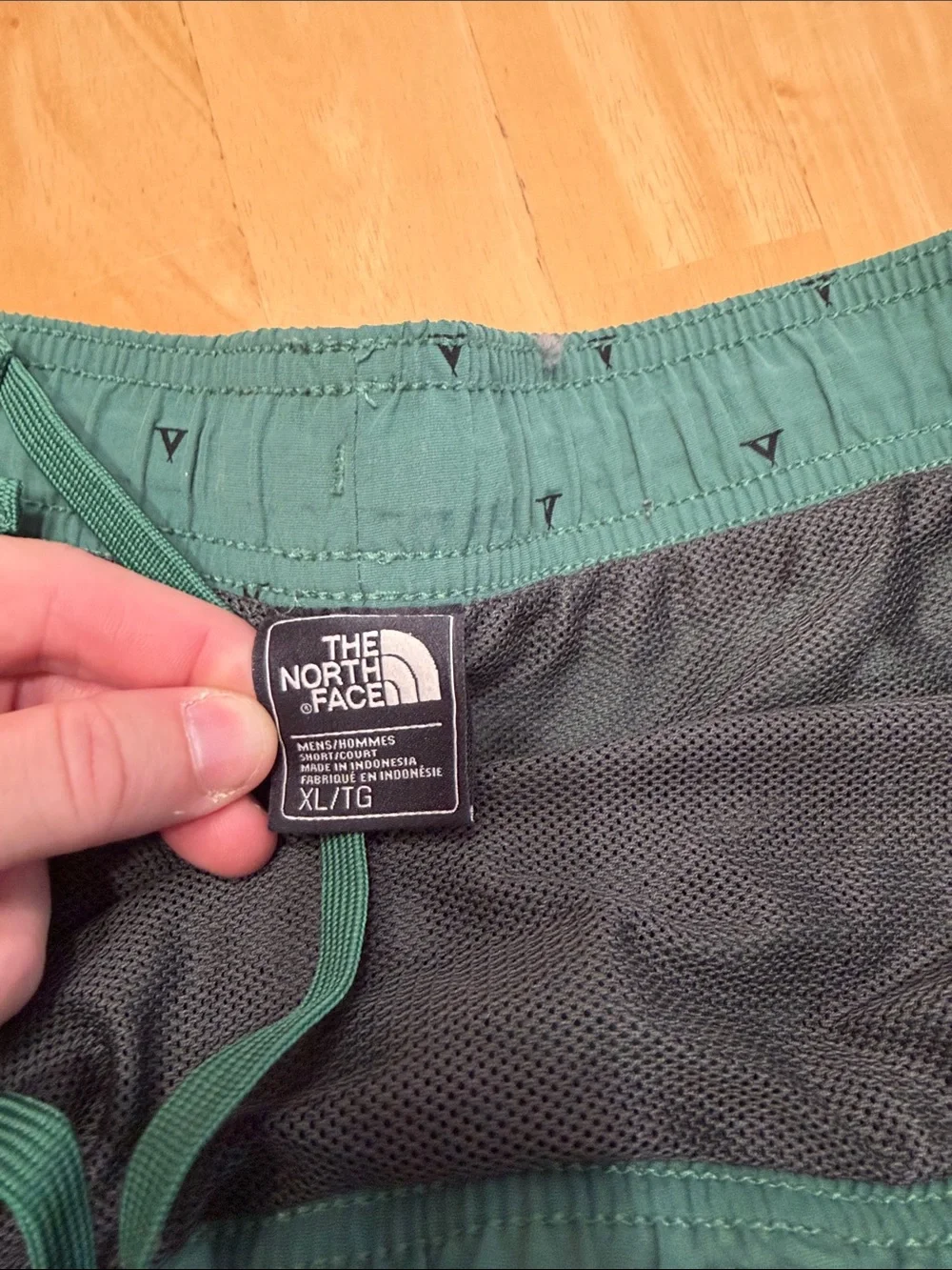 The North Face dark green